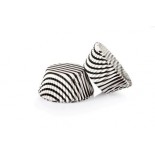 Cupcake Kağıdı Küçük No:3 7x3,5cm Ebat 60 Adet Zebra Desenli