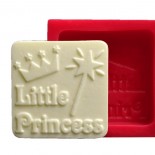 Little Prenses Modelli  Kokulu Taş Sabun Kalıbı Silikon