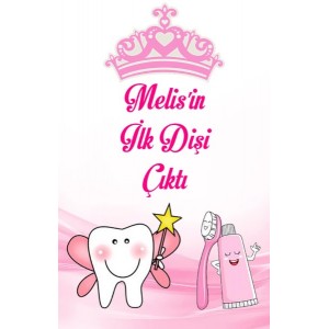 İlk Diş Magnet Kız Çocuk 15 ADET