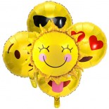 Emoji Folyo Balon 5 Li
