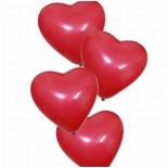 Kalp Desenli Balon 5 Adet Paketi