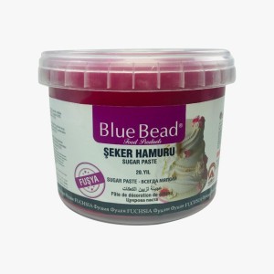 Blue Bead Fuşya Şeker Hamuru 1 kg