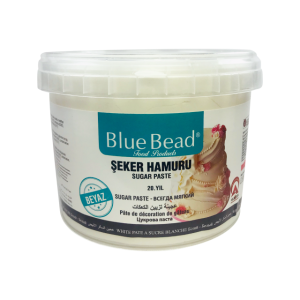 Blue Bead Beyaz Şeker Hamuru 1 kg